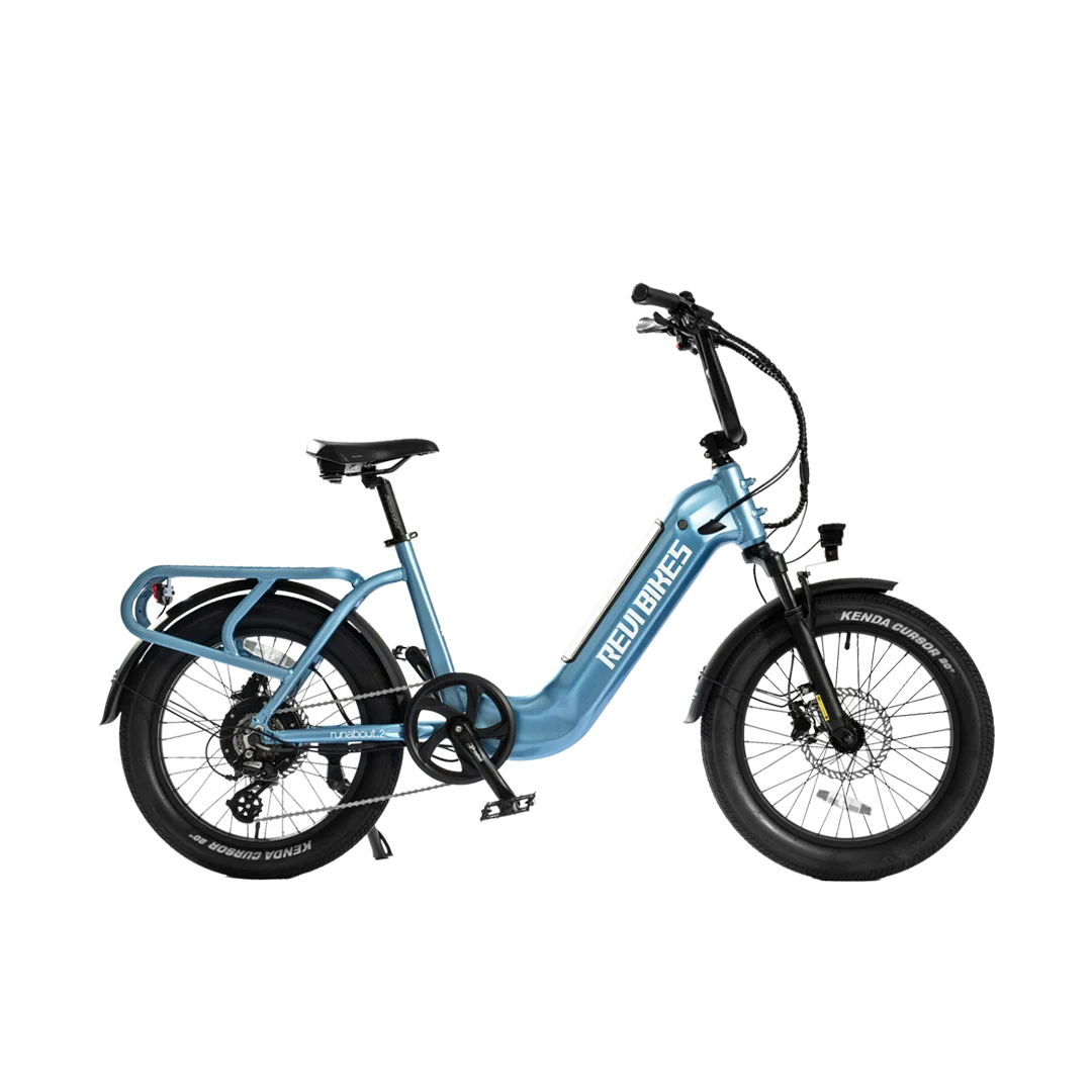 REVI Runabout 2 Step Through Ebike, 52V 15Ah Lithium-ion battery with 750W Motor for adults bicycle, long range and Hydraulic Brake electric bike