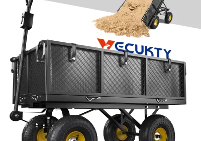 VECUKTY-Heavy-Duty-Steel-Dump-Garden-Cart-with-Liner-600lbs-3-Cu-ft-10-Wheel-Black-cipads-freeads