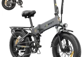 Yoloway X-Hunter Electric Bike for Adults, 750W Peak Motor 30MPH Max Speed,48V 13AH Removable Battery, Full Suspension System Design,20”*4.0 Fat Tire Foldable Ebike 7-Speed Bicycles 2024