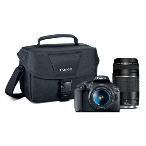 Canon EOS Rebel T7 EF18-55mm + EF 75-300mm Double Zoom KIT T7 EF18-55mm + EF 75-300mm Double Zoom KIT