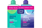 Clean & Clear Hydrating/Night Cleanser 2-Pack