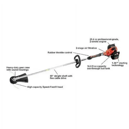 ECHO SRM-266 String Trimmer,Gas Fuel,17″ Cutting W at walmart.com near me