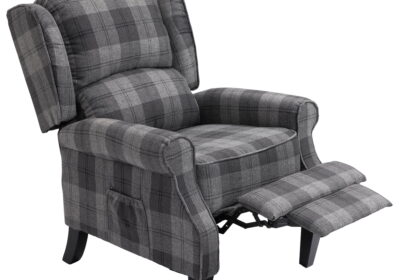 Grey-Check-Recliner-Chair-Adjustable-Backrest-cipads-freeads