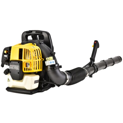 LZBEITEM Leaf Blower with Backpack, Cordless Leaf Blowers for Lawn Care, 52CC 2 Stroke 223MPH 530CFM Gas Powered Blower with Extention Tube for Home Blowing Leaf, Snow Blowing, Dust, Yellow at walmart.com near me