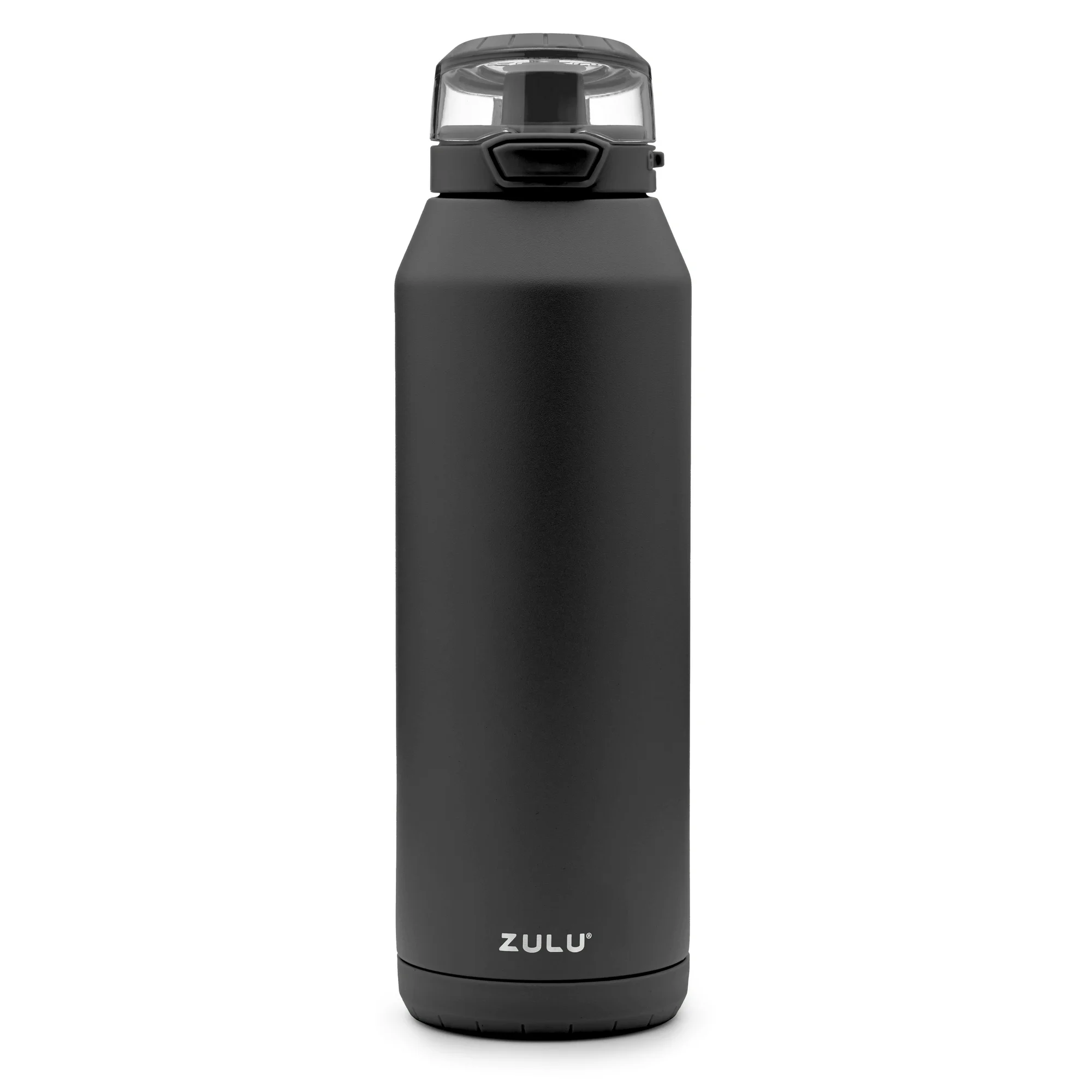 Zulu Swift 40oz Stainless Steel Water Bottle with Chug Lid, Black at walmart.com near me