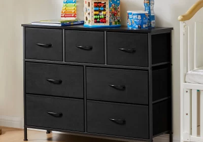 7-Drawer-Dresser-and-TV-Stand-Perfect-for-Kid-Rooms-Closets-Entryways-and-Nurseries.-Features-Fabric-Bins-and-a-Wooden-Top-for-TVs-up-to-45-inches-Black-cipads-freeads