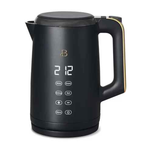 Beautiful 1.7-Liter Electric Kettle 1500 W with One-Touch Activation, Black Sesame by Drew Barrymore Near Me