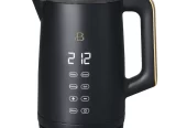 Beautiful 1.7-Liter Electric Kettle 1500 W with One-Touch Activation, Black Sesame by Drew Barrymore Near Me