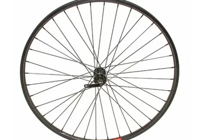 Black-27.5-Alloy-Front-Wheel-36-Spoke-14gBlack-3-8-Quick-release-axle-cipads-freeads