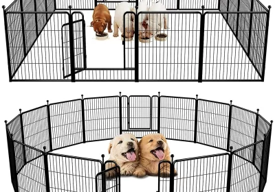 FXW-Rollick-Dog-Playpen-Outdoor16-Panels-32-Height-Metal-Mesh-Dog-Fence-Exercise-Pen-with-Doors-for-Large-Medium-Small-Dogs-cipads-freeads