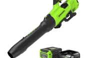 Greenworks 60V 750 CFM 170 MPH Leaf Blower with 4.0 AH HC Battery and 6 Amp Charger 2429802 Near Me