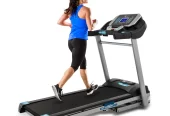 XTERRA TRX3500 Folding Motorized Treadmill with Bluetooth FTMS, Handlebar Control Buttons, Built-In Speaker and Audio-Jack Near Me