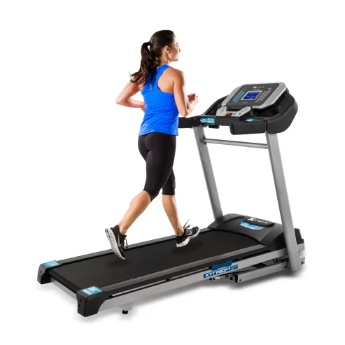 XTERRA TRX3500 Folding Motorized Treadmill with Bluetooth FTMS, Handlebar Control Buttons, Built-In Speaker and Audio-Jack Near Me