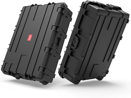 Regetek XXXL Waterproof Hard Case 38″x 29″x 11″, Equipment Case with Wheels,Customizable Foam, Roller Case for cameras, lenses, Camcorder,Drone, Instrument, tool,IP67,Shockproof, Rolling Hard Case