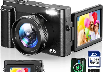 Vlogging-Camera-4K-Digital-Camera-for-Youtube-Autofocus-with-32GB-SD-Card180°Flip-Screen-16X-Digital-Zoom-48MP-cipads-freeads