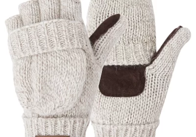 COOPLUS-Mittens-Winter-Fingerless-Gloves-Warm-Wool-Knitted-Gloves-Convertible-Gloves-for-Men-and-Women-mademanministries