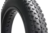 Happy Ebikes 20” x 4” Fat Bike Tires, 26” Bike Tire for Electric Bikes, Durable Fat Bike Tires for Snow, Street, and Trails, Folding Bike Tires for MTB and Ebike at walmart.com