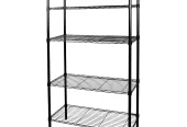 Hyper Tough 5 Tier Wire Shelf Black