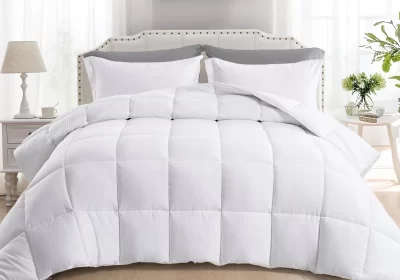 INGALIK-All-Season-Comforter-Set-Queen-Size-Quilted-Down-Alternative-Comforter-with-Corner-Tabs-Soft-Luxury-Hotel-Bedding-Comforter-Duvet-Insert-Winter-Warm-White-cipads-freeads