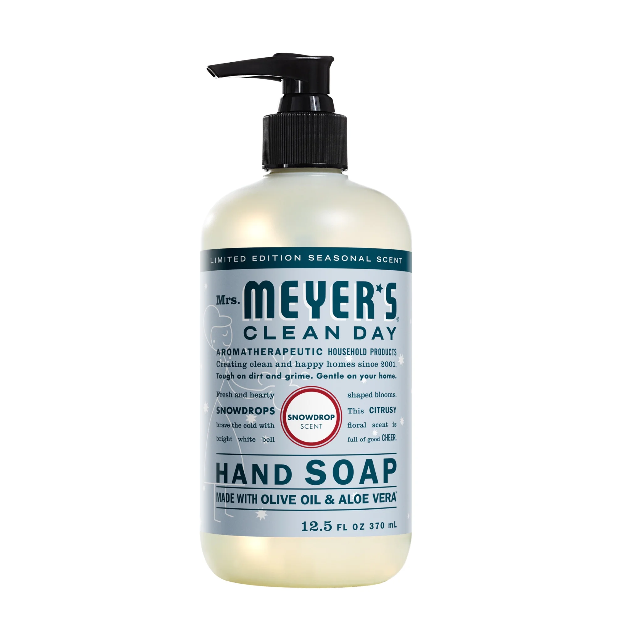 Mrs. Meyer’s Clean Day Liquid Hand Soap, Limited Edition Snowdrop Scent, 12.5 Ounce Bottle Near Me