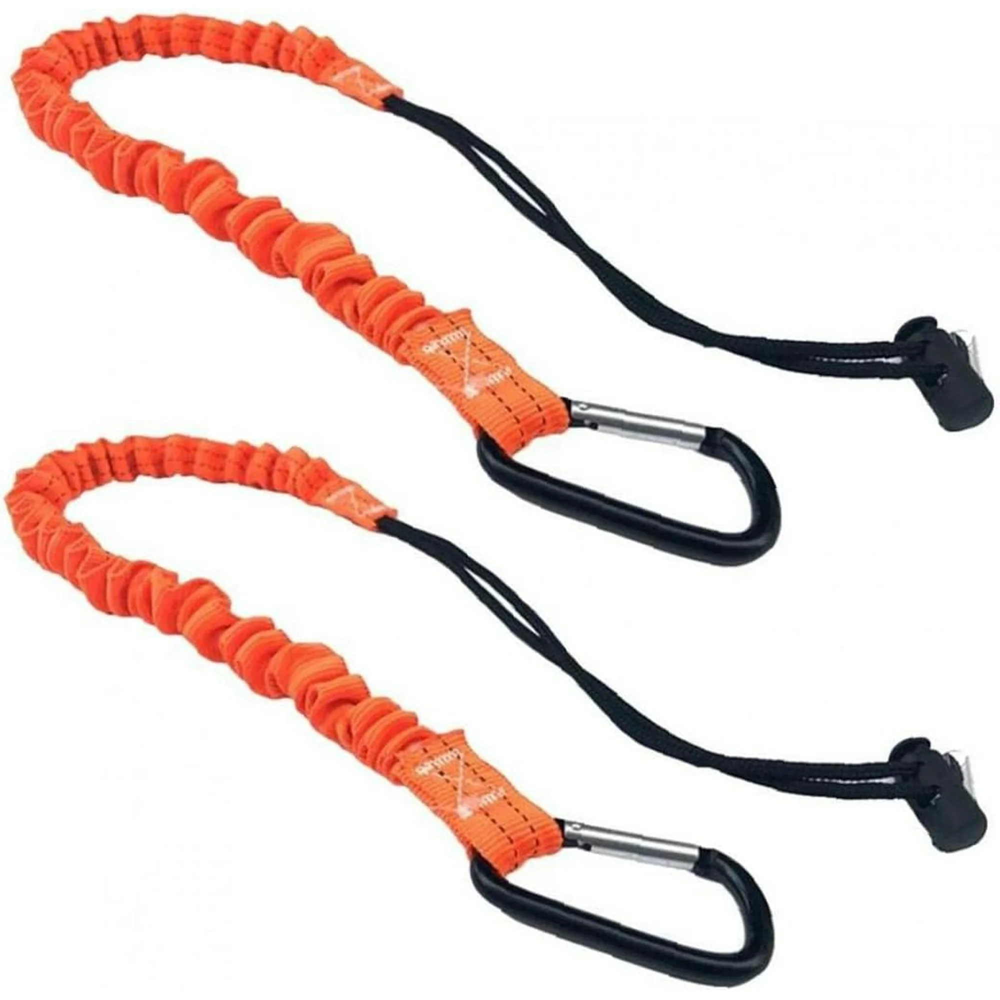 Tool Lanyard with Carabiner and Adjustable Buckle End, Fall Protection and Heavy Duty Climbing Rope for Camping, Hiking, Fishing and More