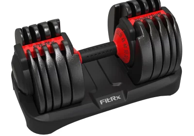 FitRx-SmartBell-Quick-Select-Adjustable-Dumbbell-for-Home-Gym-5-52.5-lbs.-Weight-Black-Single-cipads-freeads
