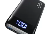 INIU 20000mAh Power Bank, 22.5W Fast Charging Portable Charger for iPhone & iPad, LED Display,Black