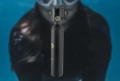 Mini Scuba Tank Dive Diving Equipment, 0.5L Oxygen Tank with Underwater Breath Cylinder, Diving Tank