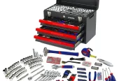 WORKPRO 408-Piece Auto Repair Tool Set,Mechanics Tool Set,General Household Home Repair Tool Kit with 3-Drawer Heavy Duty Metal Box,Hand Tool Kit