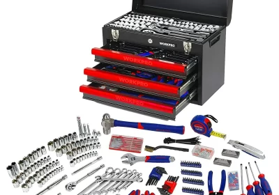 WORKPRO-408-Piece-Auto-Repair-Tool-SetMechanics-Tool-SetGeneral-Household-Home-Repair-Tool-Kit-with-3-Drawer-Heavy-Duty-Metal-BoxHand-Tool-Kit-cipads-freeads