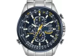 Citizen Men’s Eco-Drive Blue Angels World Chronograph A-T Watch AT8020-54L