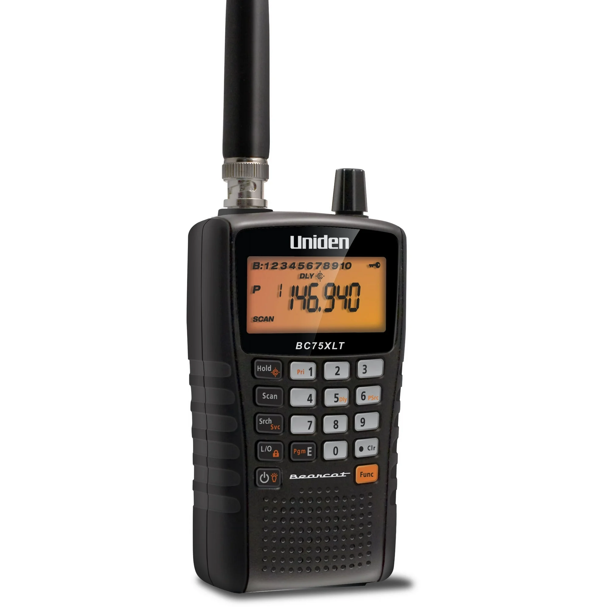 Uniden Bearcat 300-Channel Handheld Scanner with Antenna (BC75XLT)