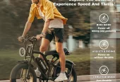 20″ Fat Tire Electric Bike for Adults, 1500W Dirt Ebike, 48V/15Ah Battery, Electric Mountain Bike for Men, UL2849 Near me