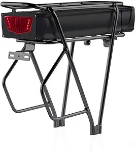 Ebike Battery 48V 52V 36V 25Ah 20Ah 30Ah Luggage Rear Rack Battery for 0-1500W Electric Mountain Bike Motor 24” 26” 28” Conversion Wheel Kit (48V 30Ah(No Rack,Sam/Sung Cell)) Near Me