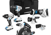 HART 20-Volt Cordless 5-Tool Combo Kit with Storage Bag, (2) 2.0Ah Lithium-Ion Batteries Near Me