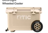 RTIC 52 QT Ultra-Light Wheeled Hard-Sided Ice Chest Cooler, Fits 78 Cans, Beach Near Me