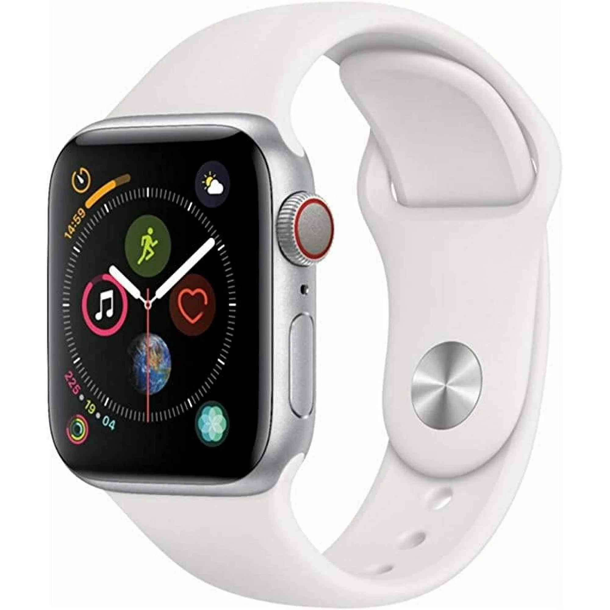 Restored Apple Watch Series 4 (GPS, 40mm) – Silver – Aluminum Case – White Sport Band (Refurbished) Near Me