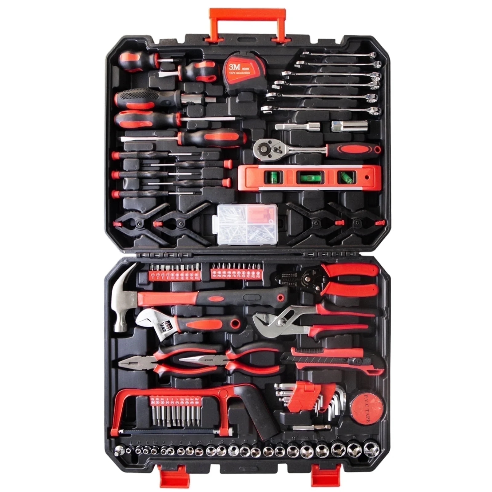 Torio 198-Piece Home Tool Set, Multi-Function DIY Repair Kit for Home & Auto, Includes Screwdrivers, Wrenches, Pliers, and More Near Me