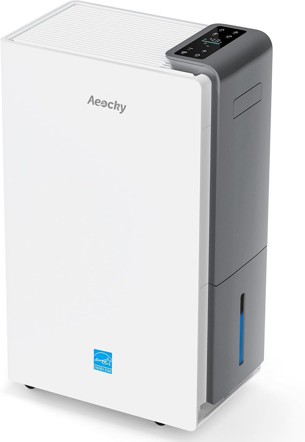 4500 Sq.Ft Most Efficient Energy Star 2025 Dehumidifier,AEOCKY Max 80 Pint/D(Standard 56Pint/D) Smart Compressor Dehumidifier with Drain Hose, Intelligent Humidistat,for Basement,Bedroom,Home,Bathroom Near me