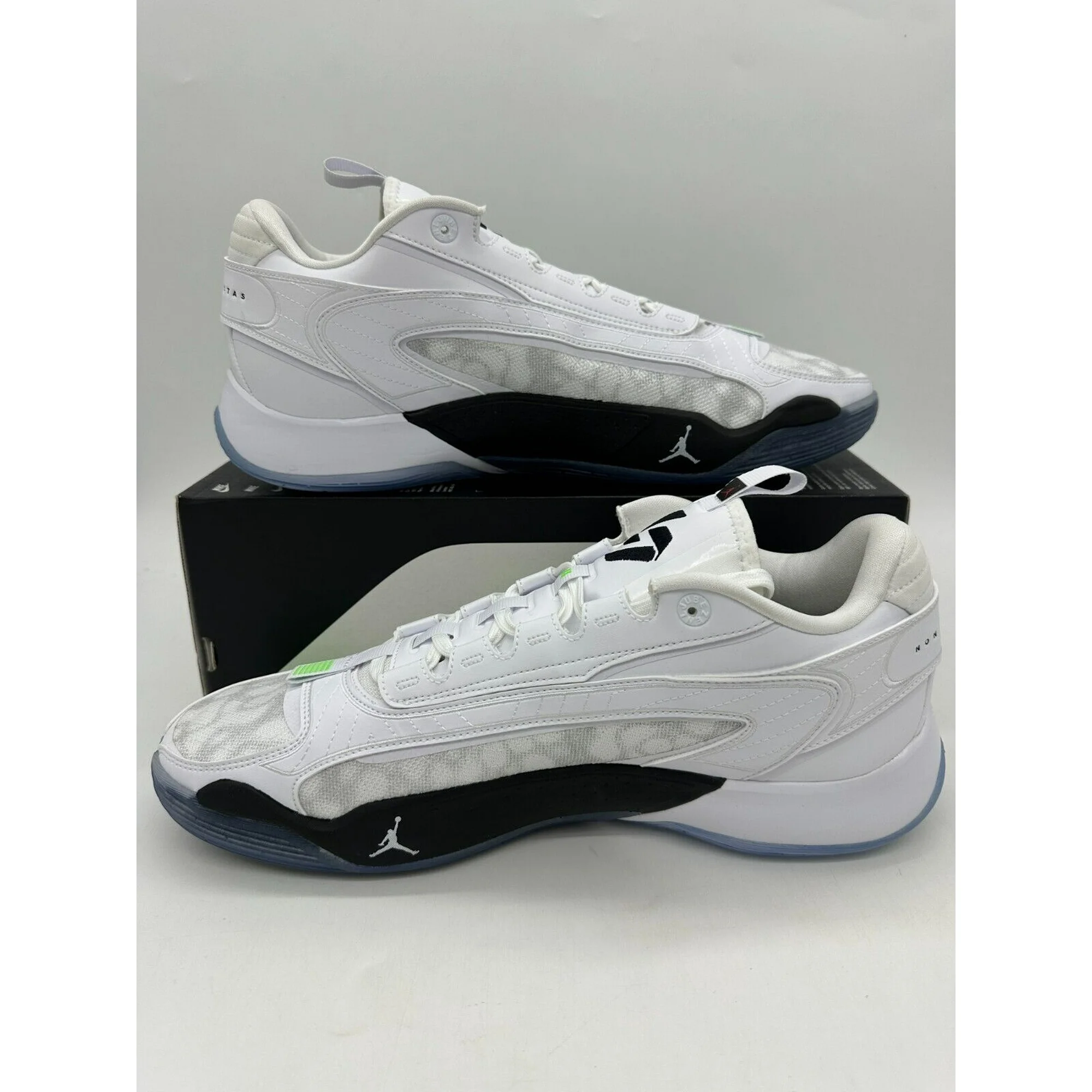 Jordan Luka 2 Men’s Size 12 White Neon Iced Sole Basketball Shoes DX8733 103 Near Me