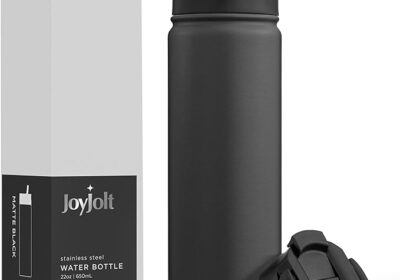 JoyJolt-Triple-Insulated-Water-Bottle-with-Straw-Lid-AND-Flip-Lid-22oz-Water-Bottle-12-Hour-Vacuum-Insulated-Stainless-Steel-Water-Bottle-cipads-freeads