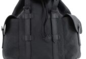 Louis Vuitton Pre-Loved Christopher Backpack Monogram Taurillon Leather PM, Black