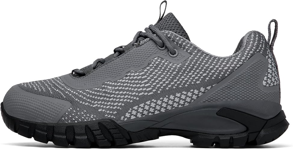 Mens Hiking Shoes Waterproof Lightweight Ankle Boots Outdoor Trekking Camping Walking Quest Near Me