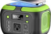 200W Portable Power Station, SinKeu 42000mAh Solar Generator With 110V AC Outlet, DC, USB C, USB QC3.0, 155Wh Backup Battery Pack Power Supply for Camping Essential Road Trip Home Outdoor Emergency