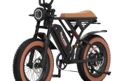 5TH WHEEL W16B 20″ x 4″ Fat Tire Electric Bike, 750W Motor Foldable Adult Ebike with 48V 15.6Ah Removable Battery, Electric Bicycle with 7 Speed, UL2849