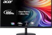 Acer SH322Q Hbih 31.5″ Full HD (1920 x 1080) Ultra-Thin Gaming Office Monitor | Adaptive-Sync Support (FreeSync Compatible) | Up to 100Hz Refresh | 1ms (VRB) | Adjustable Stand | HDMI & VGA Ports