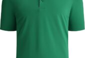 Alex Vando Mens Golf Shirt Moisture Wicking Quick-Dry Solid Short Sleeve Polo Shirts for Men
