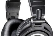 Audio-Technica ATH-M50x Professional Studio Monitor Headphones, Black