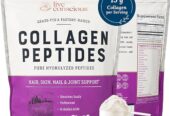 Collagen Peptides Powder – Naturally-Sourced Hydrolyzed Collagen Powder – Hair, Skin, Nail, and Joint Support – Type I & III Grass-Fed Collagen Supplements for Women and Men – 41 Servings – 16oz
