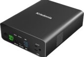 Krisdonia Power Bank with AC Outlet, Portable Laptop Charger Battery Bank USB C 100W Fast Charging, 80000mAh/296Wh Power Station External Battery Pack 130W/110V for Outdoor Camping Home Office